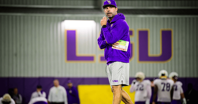 LSU DC Blake Baker is in Year 1 of running the defense for the Tigers (Photo: LSU Football)